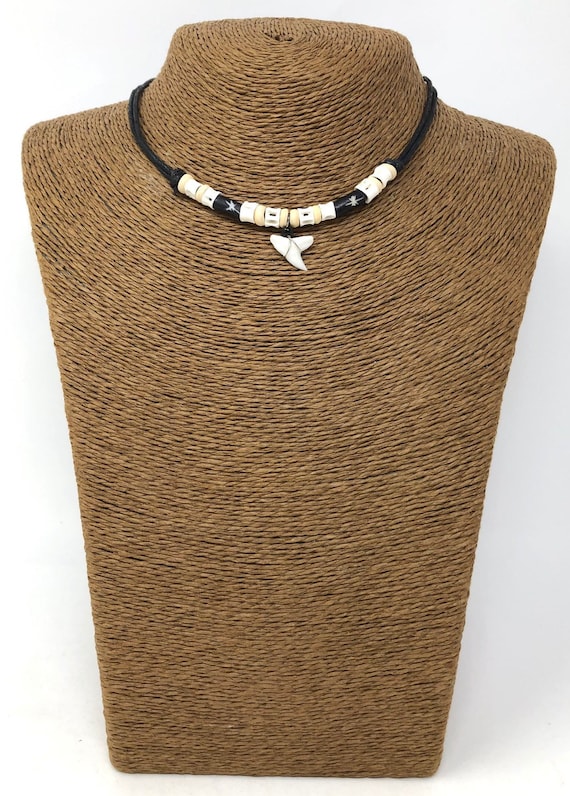 Etsy shark tooth best sale necklace