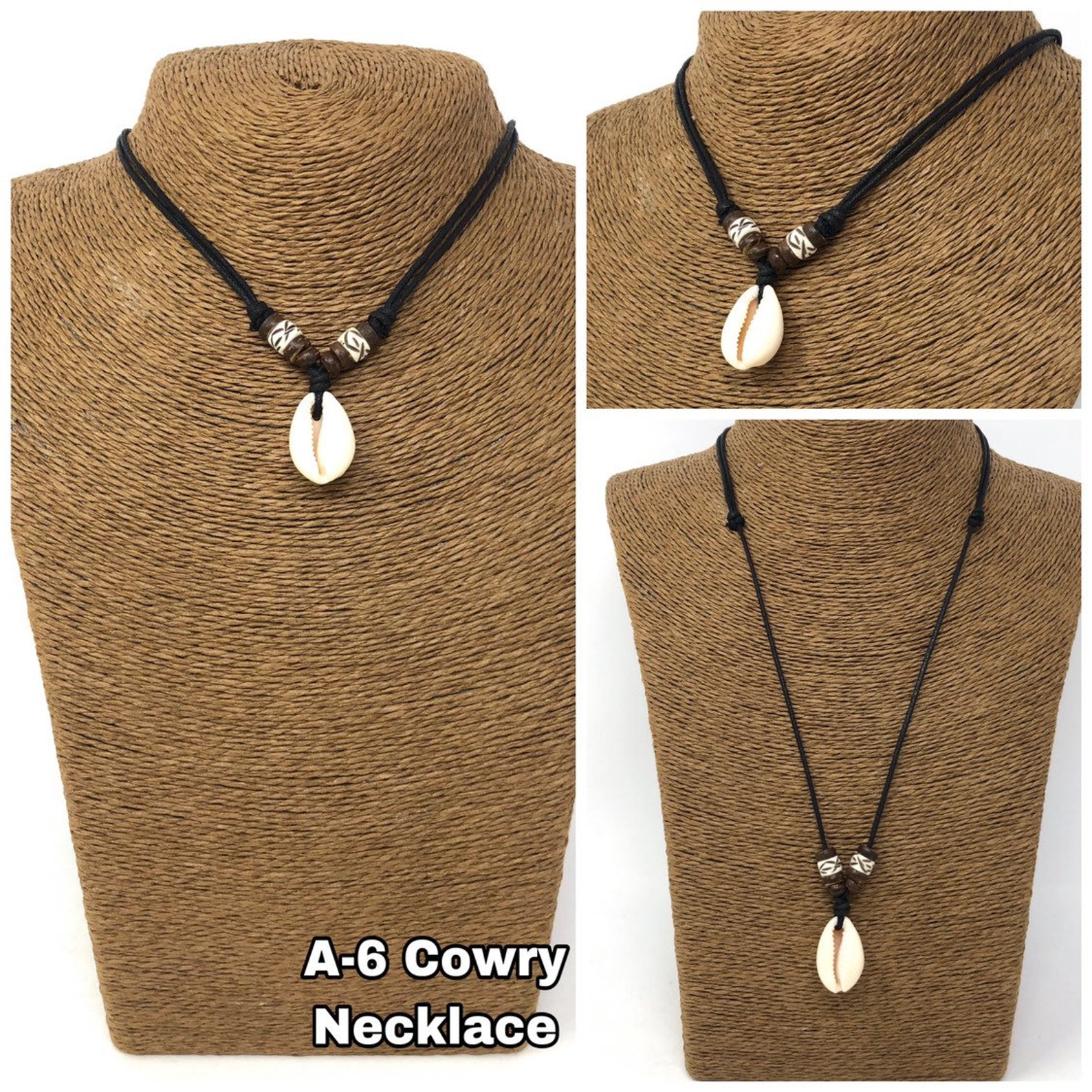 Hawaiian Shell Necklace Natural Seashell Necklace Sea - Etsy