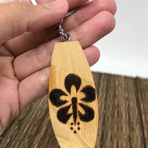 Surfboard Keychain, Surboard Key Chain, Surfboard Keryring, Keychain ...