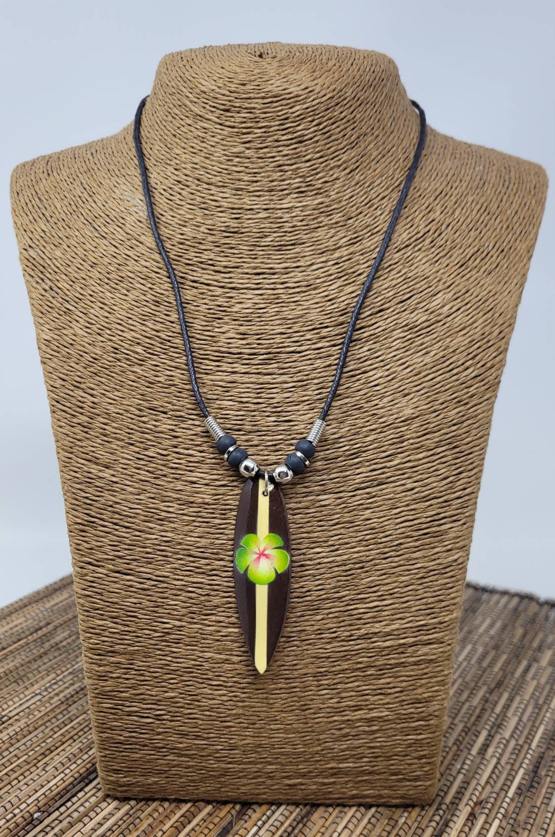 Surfboard Necklace Women Surfer Girl Necklace Surfer Girl Etsy