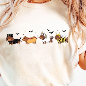 Dachshund Halloween png, Halloween Dachshund, Pumpkin Costume, Dog treats png, Shirt Design, Sublimation Design Instant Download png
