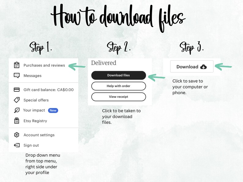 a screenshot of a web page with a description and description