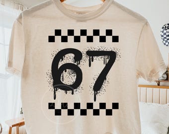 Six Seven png, 67 png, 67Meme, Grungy Drip png, lustige Generation, 67 Gen Z Design, Sport Geschenk Shirt, Six Seven PNG, digitaler Download