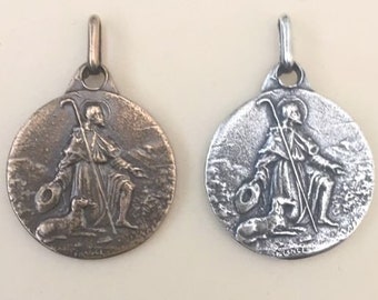 MEDAL, St. Roch, Rocco, Patron Saint Of Dogs, Epidemics, Plagues
