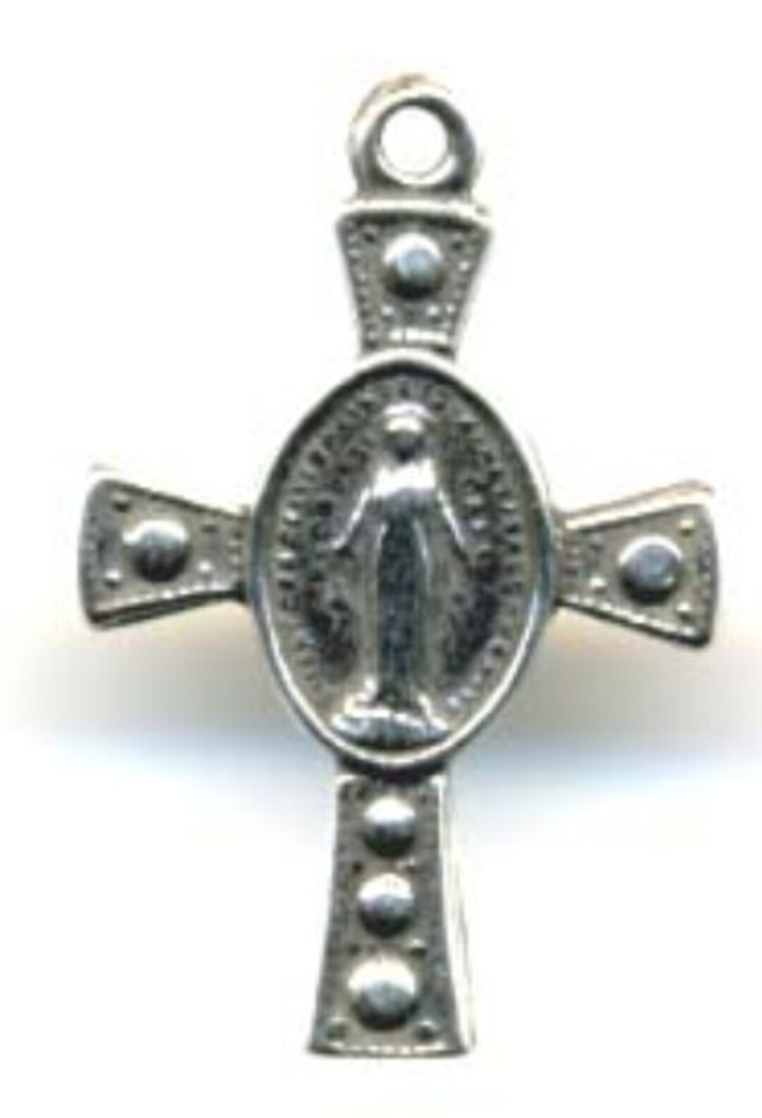 Medal Tiny Miraculous/cross Etsy