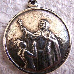 Medal - Blessing the Indians, St. Francis Solano