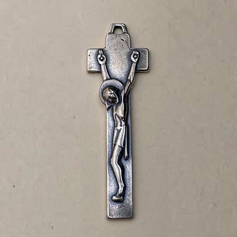 Crocifisso 80cm - In bronzo, a parete 2052-80