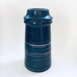 Vintage aardewerkvaas van Dutch Art Studio van Zaalberg, Nederland, jaren 60