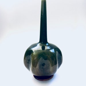 Vintage Art Studio Keramik Vase, England 1960er Jahre