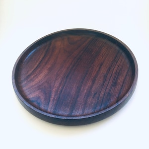 Scandinavian Design Teak Flat Bowl, Denmark 1960&#39;s