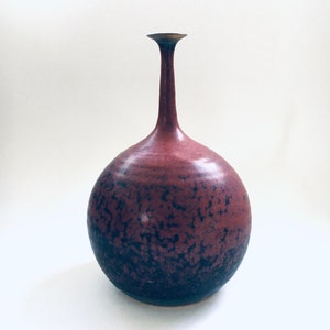 Art Pottery Studio Pip Vase av Gubbels Helden, Nederländerna 1970-talet