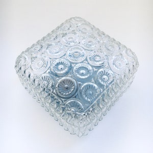 1970&#39;s Flower Glass Sconce Wall Lamp by Massive
