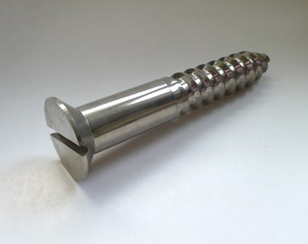 Andriolo Design Unique Object Large Screw Storage case 1970's Italy