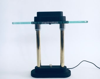 Memphis Style Architectural Design Desk Lamp, 1980's