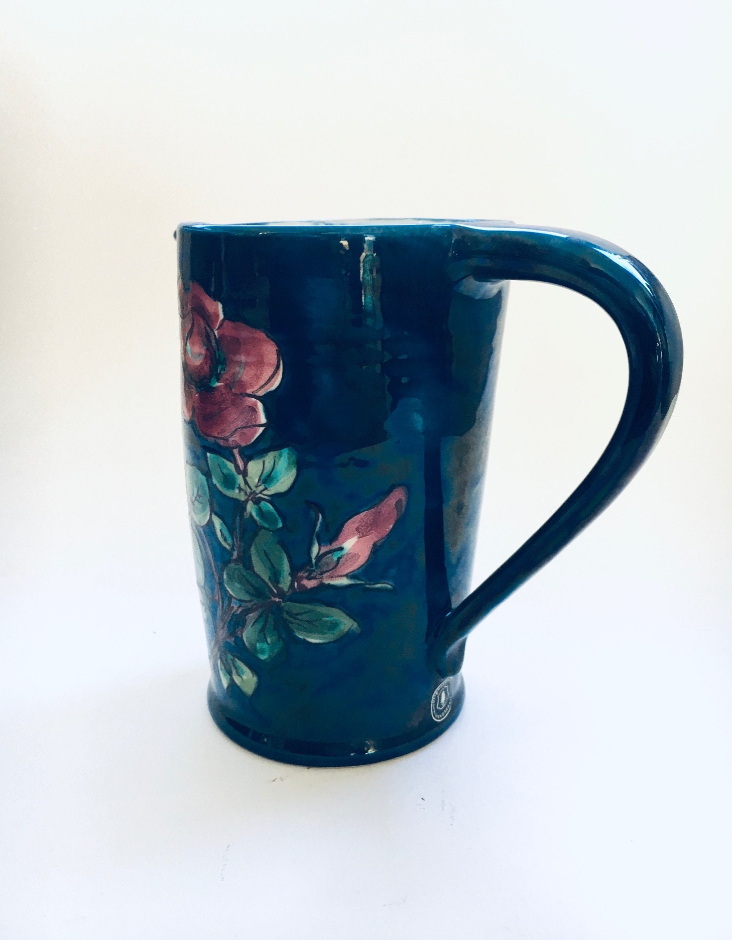 Handarbeit Ceramic Decanter Jug de Hindelanger Keramik Etsy España