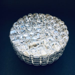 1960&#39;s Glass Sconce Wall Lamp by Erco Leuchten