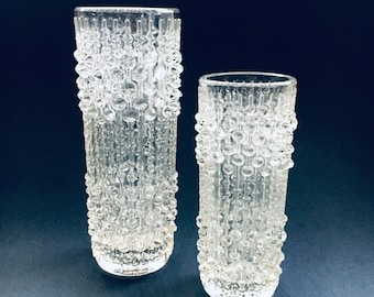 Vintage Candle Wax Vase Set by Frantisek Peceny for Hermanova Hut, 1970's