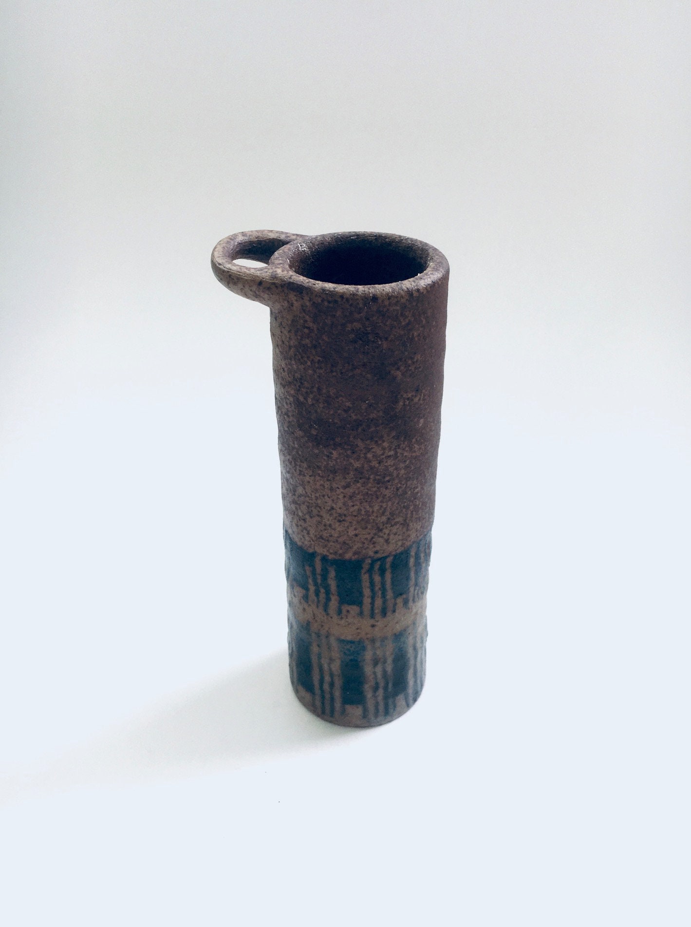 Vintageオランダ陶芸『Mobach / Joke Stories』Vase Dutch Modern 