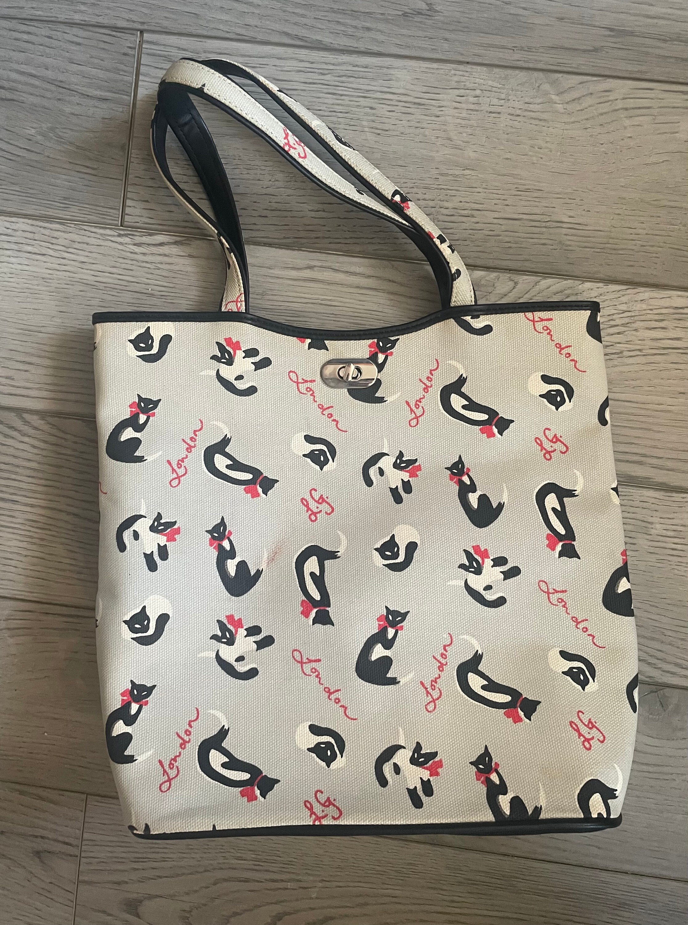 Lulu guinness cat bag sale