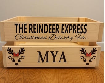Reindeer Express Christmas Box