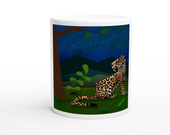 Big Cat - White 11oz Ceramic Mug