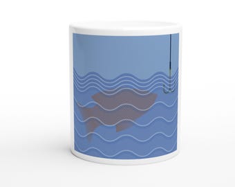Fishing - White 11oz Ceramic Mug