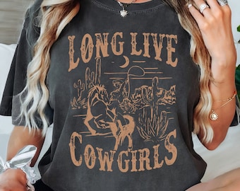 Long Live Cowgirls Shirt, Wallen Shirt, Concert Shirt, Vintage Western Shirt, Country Music Shirt, Cowgirl Shirt For Women, Cowboy T-shirt