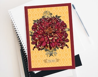 Tarot Journal | Prayer Journal | Floriography | Tarot Notebook | Botanical Tarot | Floriography Book | Floriography Tarot | Prayer Journal