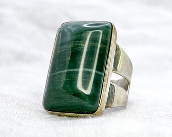 Vintage Jay King Gemstone Ring in Sterling Silver, Retro Jewelry from the 1990s - Timeless, Sustainable, @JewelryOnRepeat