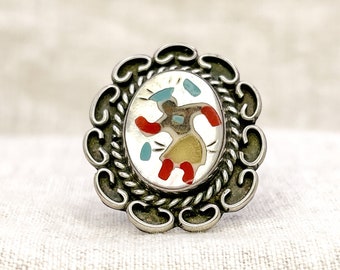 Vintage Dancer Gemstone Ring in Sterling Silver, Retro Jewelry from the 1960s, 1970s, 1980s, 1990s - Timeless, Sustainable, @JewelryOnRepeat