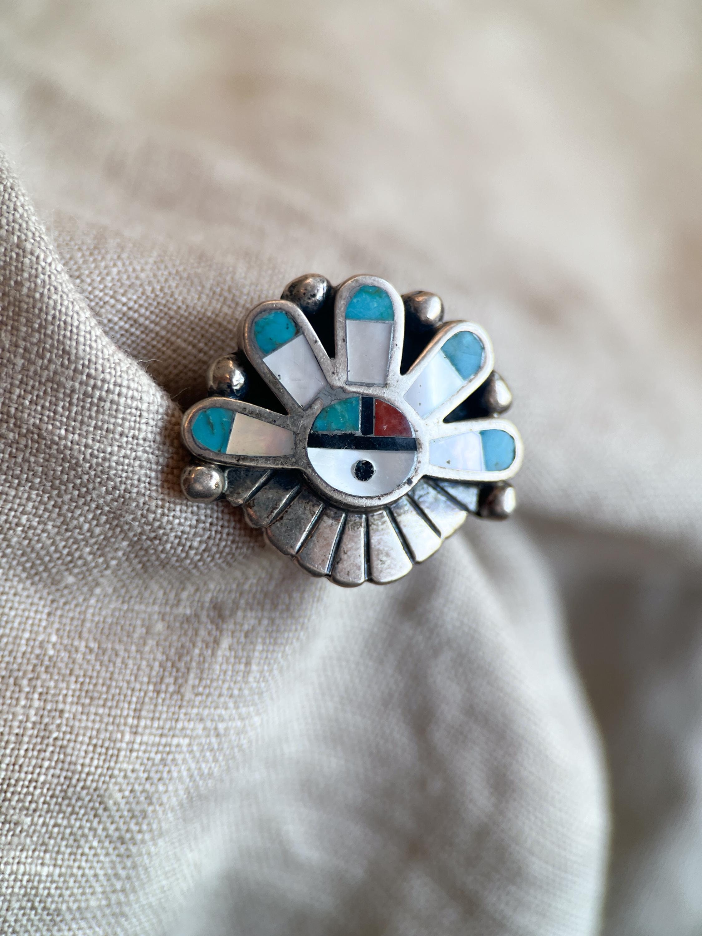 Cute And Incredible Old Zuni Denim Lapis Native American Jewelry Silver Necklace Set Cute And Incredible Old Zuni Denim Lapis Native American Jewelry Silver Necklace Set