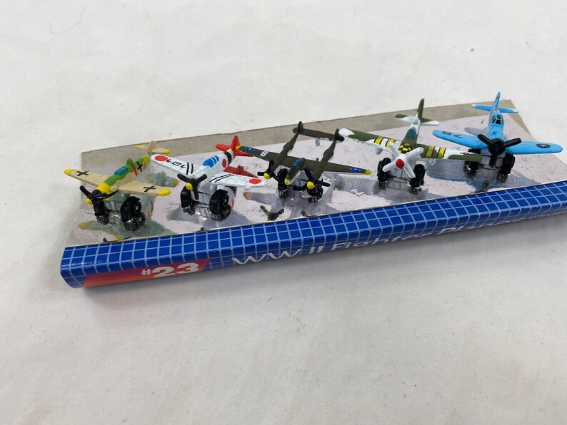 Vintage Micro Machines WWII Fighter Planes 23 Etsy