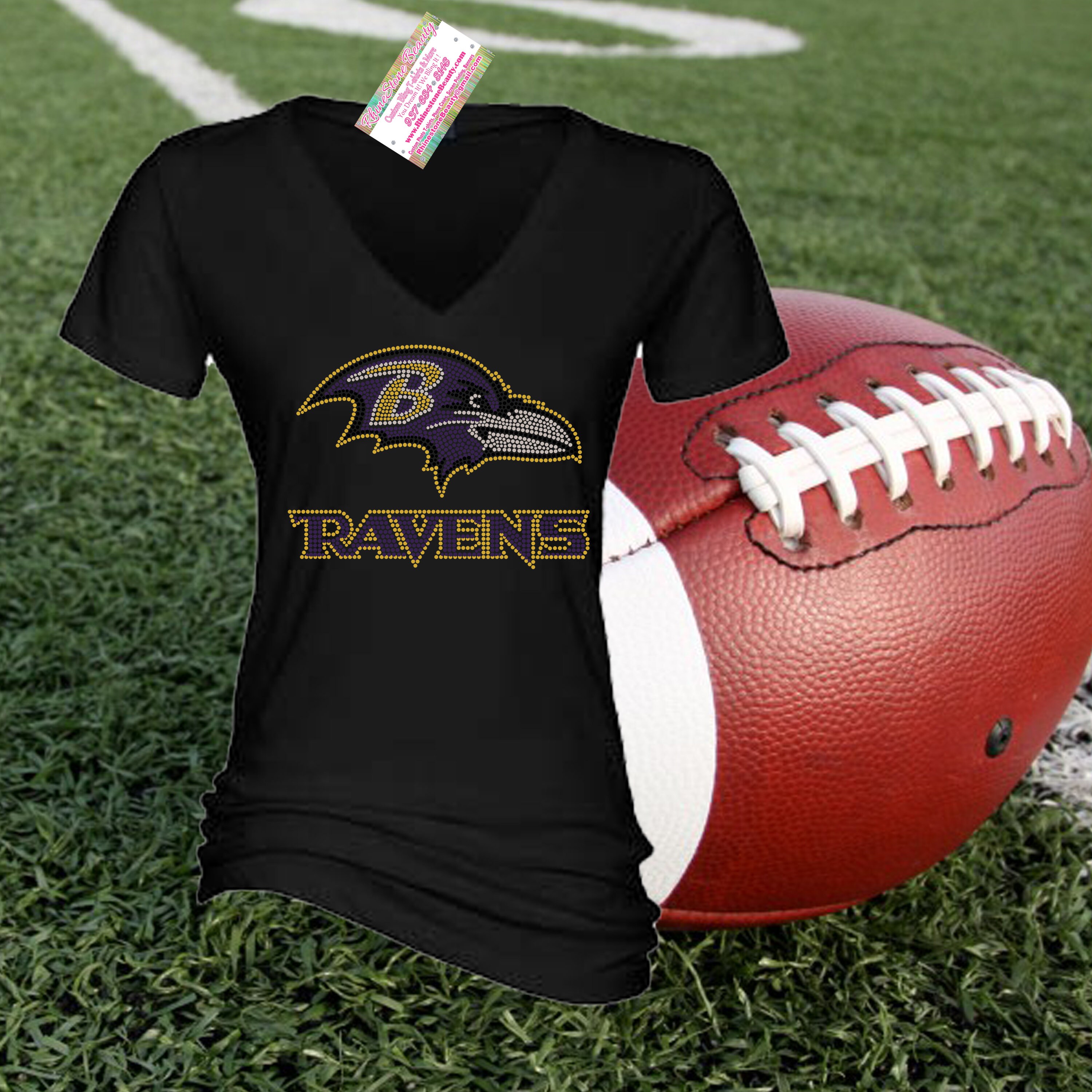 ravens rhinestone shirt