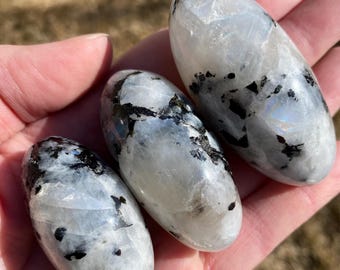 Rainbow Moonstone Lingam Shiva