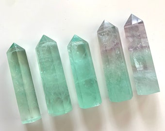 Green Fluorite Tower