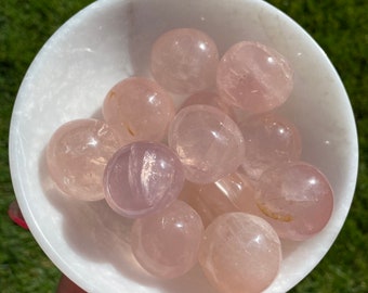 Rose Quartz Star Rose Quartz Tumbled Stone