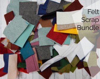 Holly Green Coloured Acrylic Felt Fabric