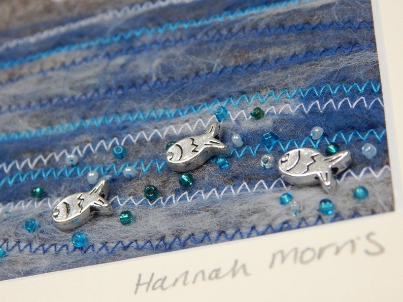 6x6 Nautical Embroidery Art