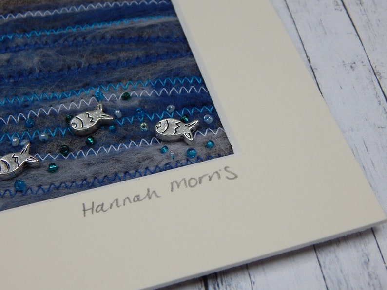 6x6 Nautical Embroidery Art