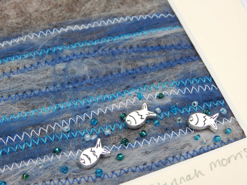 6x6 Nautical Embroidery Art