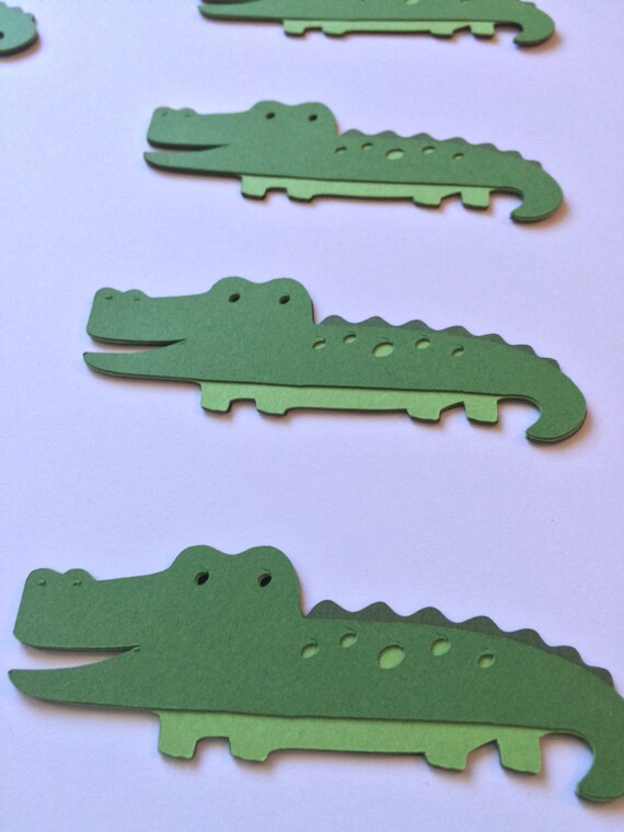 Set of 10 Alligators Il_570xn