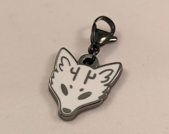 Hirsch Fuchs Maske Ohrring Charms