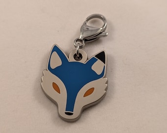 Ame Wolf Maske Ohrring Charms