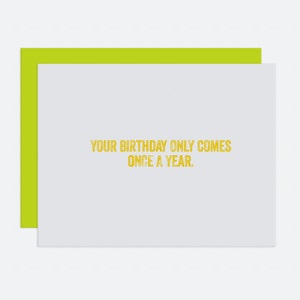Leap Day - Birthday Card