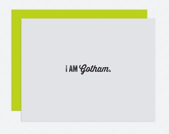 Gotham - I Like You Card