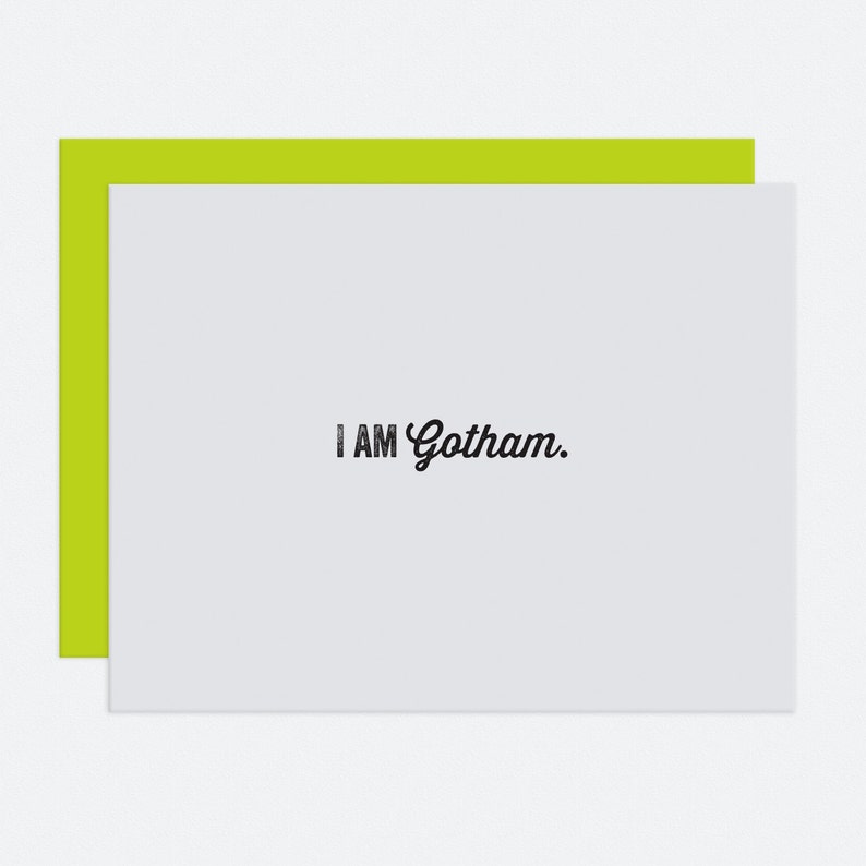 Gotham I Like You Card image 1