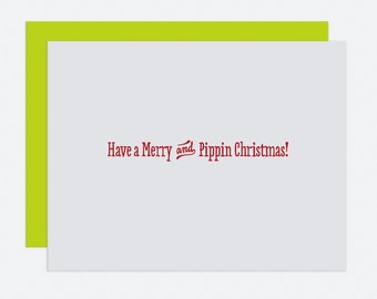 Merry & Pippin - Christmas Card