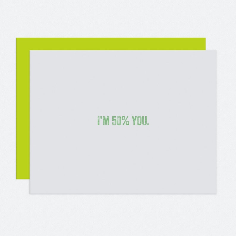 50% You Father's Day Card image 1