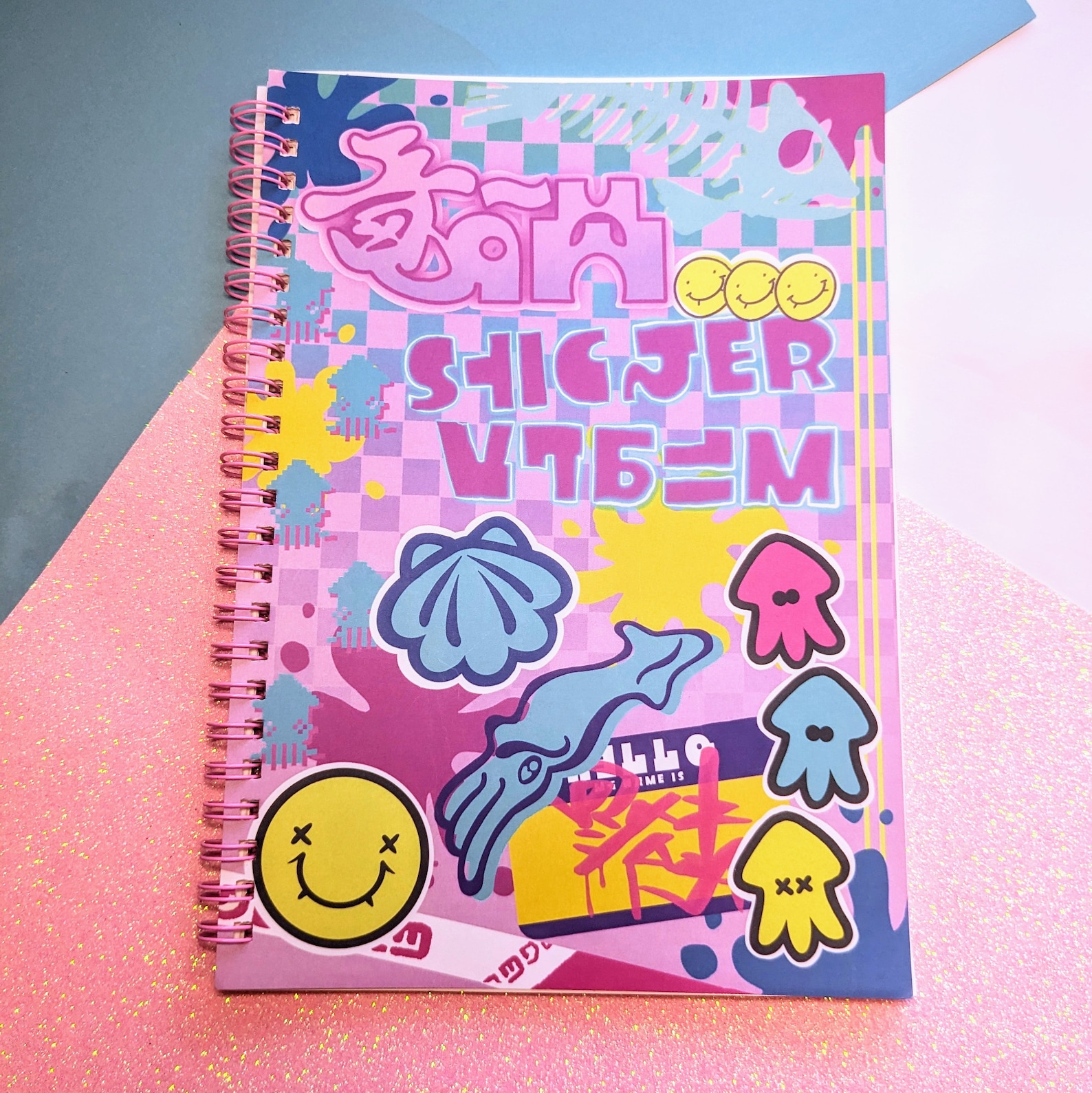 Hotlantis sticker album | Splatoon 3 harmony reusable sticker book