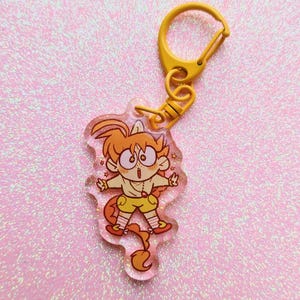 Princess Tutu Ahiru Duck Acrylic Keychain
